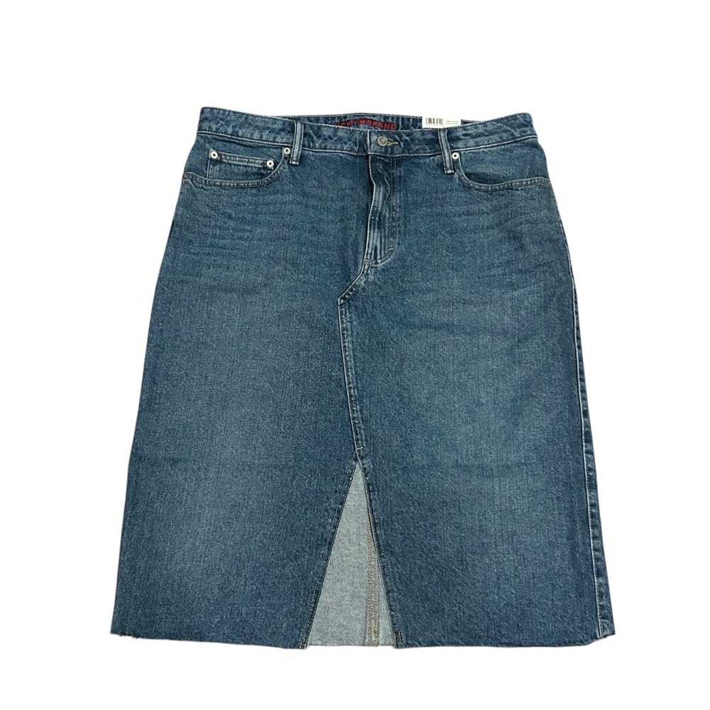 Lucky Brand New Denim Skirt Midi Size 16 NWT Women’s Plus Size